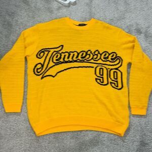 BooHooMan Big Orange Sweater Mens Tennessee Vols Volunteers Sweatshirt Oversize